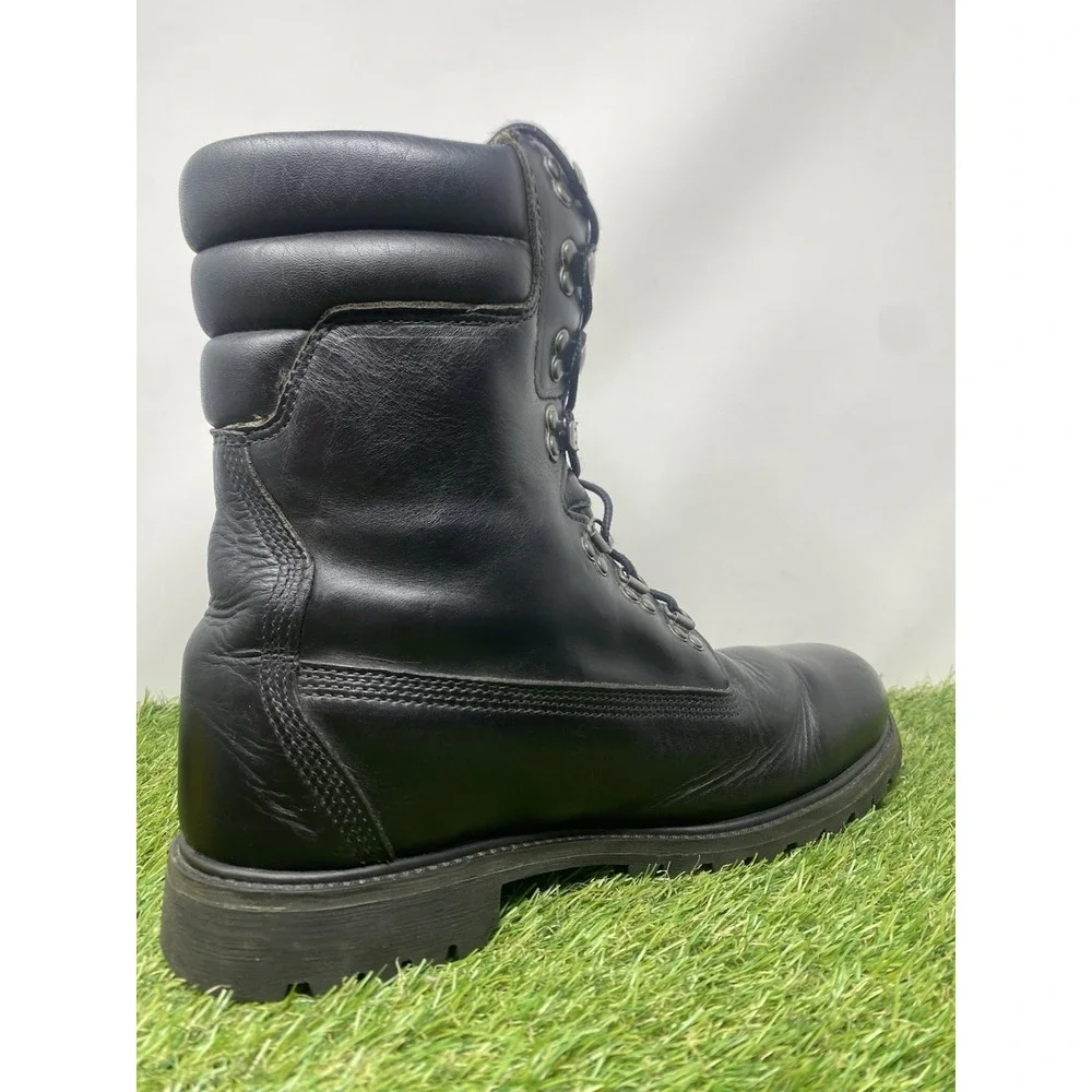 Timberland 40 Below Super Boots Black Mens Sz 11.5 Combat Rare Horween Vibram